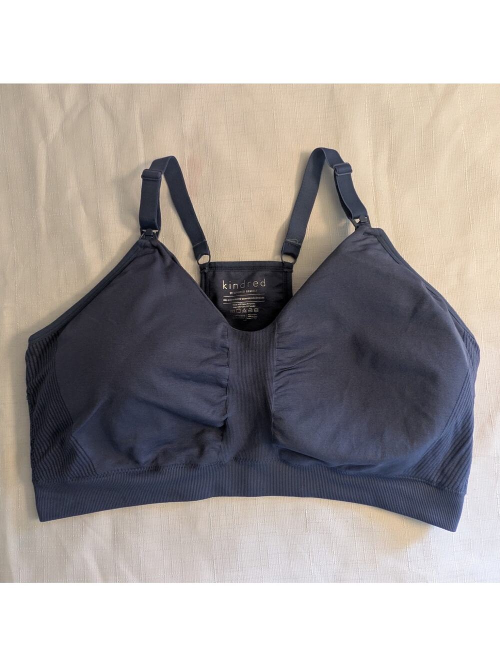 NEW Kindred Dark Blue Nursing Bra XXL